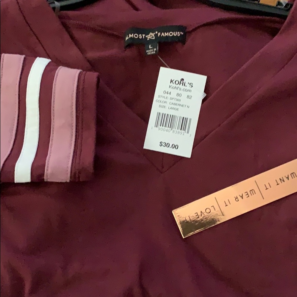 Juniors Almost Famous Striped Dress